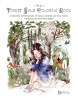 The Forest Girl's Coloring Book: Enchanting Coloring Pages of Nature, Animals, and Cozy Scenes for Relaxation and Stress Relief By Aeppol (Illustrator) Cover Image