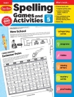 Spelling Games and Activities, Grade 5 Teacher Resource Cover Image