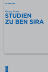 Studien Zu Ben Sira Cover Image