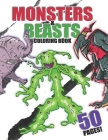 Monsters & Beasts Coloring Book Cover Image