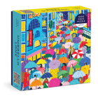 Umbrella Lane 1000 Piece Puzzle in Square Box By Galison Mudpuppy (Created by) Cover Image