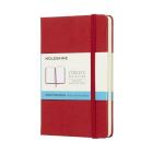 Moleskine Classic Notebook, Pocket, Dotted, Red Scarlet, Hard Cover (3.5 x 5.5) Cover Image