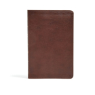 CSB Ultrathin Bible, Brown LeatherTouch By CSB Bibles by Holman Cover Image