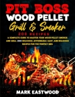 Pit Boss Wood Pellet Grill & Smoker Cookbook Cover Image