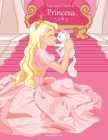Livro para Colorir de Princesa 1, 2 & 3 Cover Image