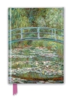 Claude Monet: Bridge over a Pond of Water Lilies (Foiled Journal) (Flame Tree Notebooks) By Flame Tree Studio (Created by) Cover Image