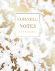 Cornell Notes Notebook: Marble Design Lecture Notebook Student Note Taking for Writing School Supplies By Michelia Creations Cover Image