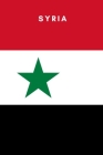 Syria: Country Flag A5 Notebook to write in with 120 pages By Travel Journal Publishers Cover Image