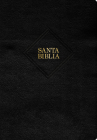 RVR 1960 Biblia letra supergigante edición 2023, negro piel fabricada con índice: Tabulación defectuosa Cover Image