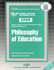 PHILOSOPHY OF EDUCATION: Passbooks Study Guide (College Proficiency Examination Series) Cover Image