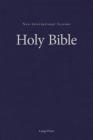 NIV, Pew and Worship Bible, Large Print, Hardcover, Blue Cover Image