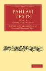 Pahlavi Texts By Edward William West (Editor), Edward William West (Translator) Cover Image