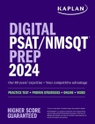 Digital PSAT/NMSQT Prep 2024 with 1 Full Length Practice Test, Practice Questions, and Quizzes (Kaplan Test Prep) Cover Image