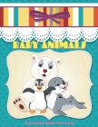 BABY ANIMALS - Coloring Book For Kids By Barbara Slate Cover Image