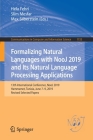 Formalizing Natural Languages with Nooj 2019 and Its Natural Language Processing Applications: 13th International Conference, Nooj 2019, Hammamet, Tun (Communications in Computer and Information Science #1153) Cover Image
