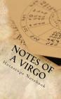 Notes of a Virgo By Horoscope Blank Notebook Cover Image