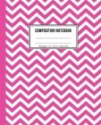 Composition Notebook: Pink Striped Notebook For Girls By Playful Print Notebooks Cover Image