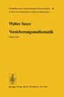 Versicherungsmathematik (Grundlehren Der Mathematischen Wissenschaften #98) Cover Image