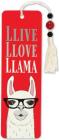 Beaded Bkmk Llive Llove Llama By Inc Peter Pauper Press (Created by) Cover Image