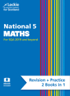 Leckie National 5 Maths for SQA and Beyond – Revision + Practice 2 Books in 1: Revise for N5 SQA Exams By Ken Nisbet, Leckie Cover Image