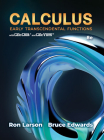 Calculus: Early Transcendental Functions By Ron Larson, Bruce H. Edwards Cover Image