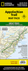 Appalachian Trail [Map Pack Bundle] (National Geographic Trails Illustrated Map) By National Geographic Maps Cover Image