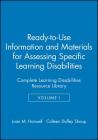 Ready-To-Use Information & Materials for Assessing Specific Learning Disabilities: Complete Learning Disabilities Resource Library (Ready-To-Use (Jossey-Bass) #1) By Joan M. Harwell, Colleen Duffey Shoup (Illustrator) Cover Image