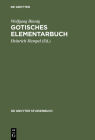 Gotisches Elementarbuch (de Gruyter Studienbuch) Cover Image