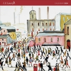 L.S. Lowry Wall Calendar 2024 (Art Calendar) By Flame Tree Studio (Created by) Cover Image
