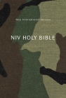Niv, Holy Bible, Compact, Paperback, Woodland Camo, Comfort Print Cover Image