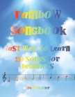 Rainbook Songbook: Fast way to learn 20 Songs for Beginners By Joan Capafons Cover Image
