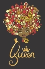 Melanin Queen: Black Girl Magic Record & Monitor Blood Pressure at Home. 6x9 Inches 100 Pages Log Book Daily Readings, Comment Notes, By Black Deep Magic Cover Image