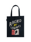 Raised by Libraries Tote Bag By Out of Print Cover Image