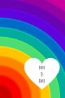 Love Is Love: Notebook for Positivity - College Ruled Notebook and Composition Notebook Cover Image