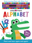 Animal Friends Alphabet (Early Learning Magic Water Colouring) Cover Image