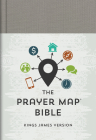 The KJV Prayer Map® Bible [Gray Weave] (Faith Maps) By Compiled by Barbour Staff Cover Image
