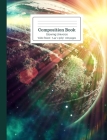 Composition Book Glowing Universe Wide Ruled By Cool for School Composition Notebooks Cover Image