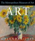Art 2013 Gallery Calendar By The Metropolitan Museum of Art (Compiled by) Cover Image