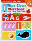 Play Smart Wipe-Clean Workbook Ages 2-4: Tracing, Letters, Numbers, Shapes Cover Image