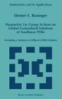 Parametric Lie Group Actions on Global Generalised Solutions of Nonlinear Pdes: Including a Solution to Hilbert's Fifth Problem (Mathematics and Its Applications #452) Cover Image