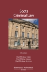 Scots Criminal Law By Andrew Cubie, Adrian Cottam, Andrew McIntyre Cover Image
