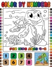 Color by Numbers for Kids Ages 4-8: Cute Animals Color by Number By Penciol Press Cover Image