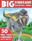 The Big Dinosaur Coloring Book: Jumbo Kids Coloring Book With Dinosaur Facts By King Coloring Cover Image