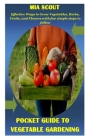 Pocket Guide to Vegetable Gardening: Effective Ways to Grow Vegetables, Herbs, Fruits, and Flowers with few simple steps to follow By Mia Scout Cover Image