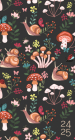 Mushrooms 2024 3.5 X 6.5 2-Year Pocket Planner By Willow Creek Press Cover Image