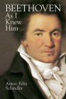 Beethoven as I Knew Him By Anton Felix Schindler Cover Image