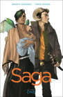 Saga, Volume One By Brian K. Vaughan, Fiona Staples (Illustrator) Cover Image