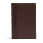 The CSB Study Bible For Women, Chocolate LeatherTouch, Indexed: Faithful and True Cover Image