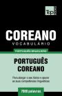 Vocabulário Português Brasileiro-Coreano - 7000 palavras Cover Image