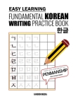 Easy Learning Fundamental Korean Writing Practice Book By Fandom Media Cover Image